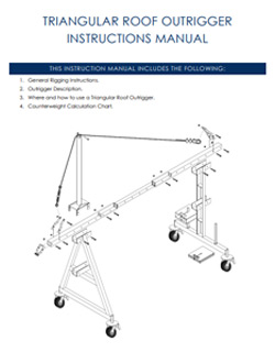 Triangular Roof Outrigger Instructions Manual